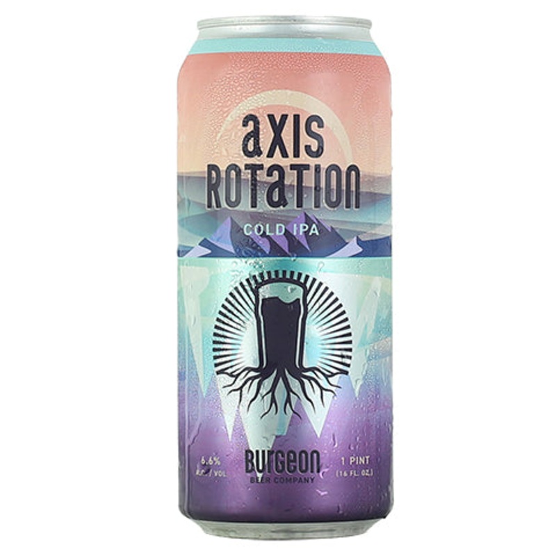 Burgeon Axis Rotation Cold IPA 16OZ SINGLE CAN
