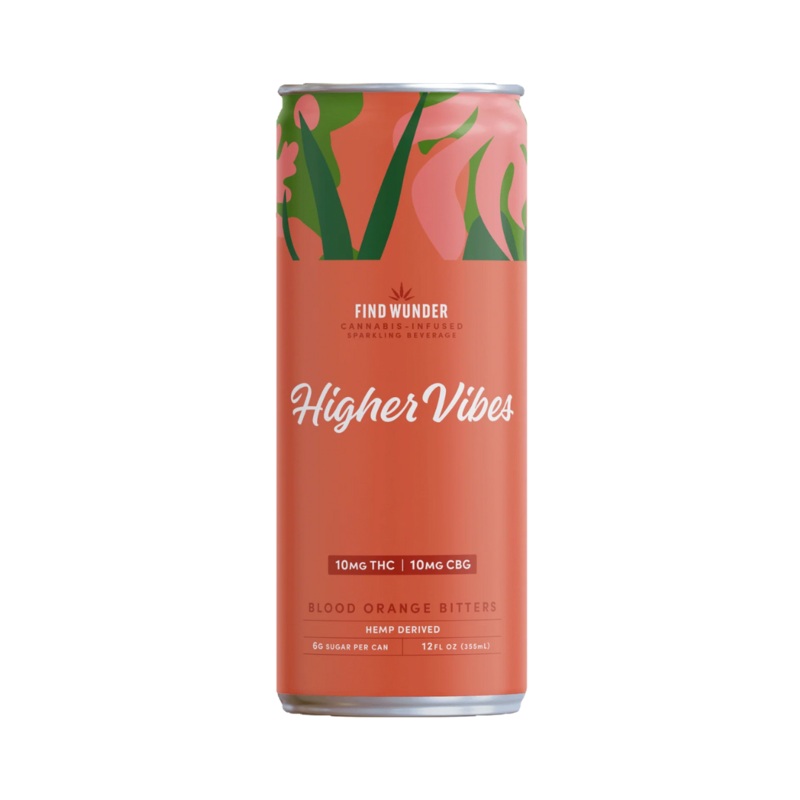 Find Wunder Blood Orange Bitters THC Sparkling Water