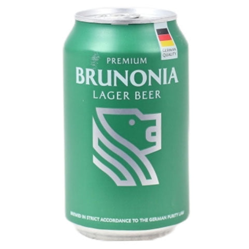 Hofbrauhaus Wolters Brunonia Premium Lager beer 500ML CAN