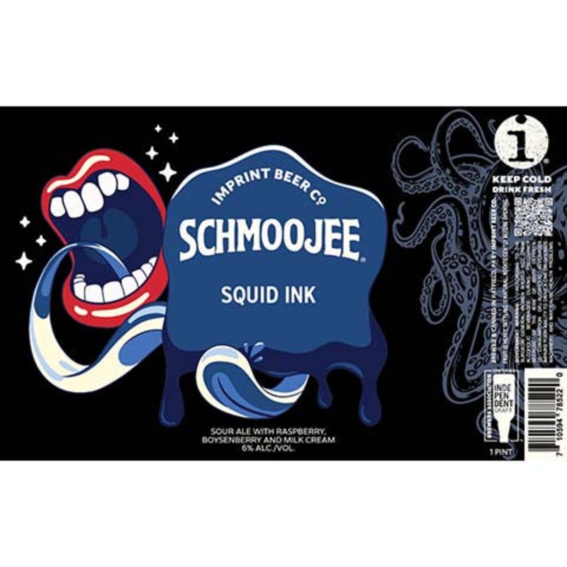 Imprint Schmoojee Squid Ink Sour Ale 16OZ SINGLE CAN