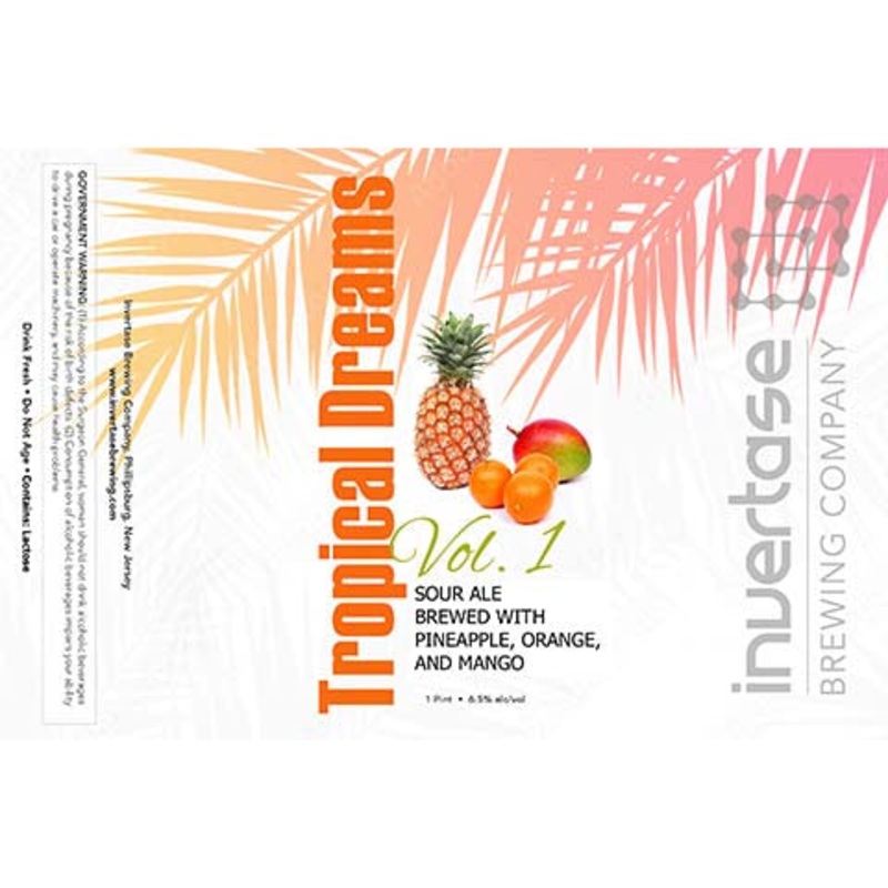 Invertase Tropical Dreams Vol. 1 Sour Ale 16OZ SINGLE CAN