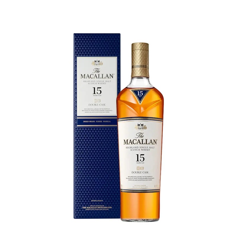 Macallan 15 Year Single Malt Double Cask Scotch 750mL