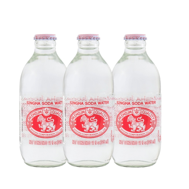 Singha Soda Water 325ml x3