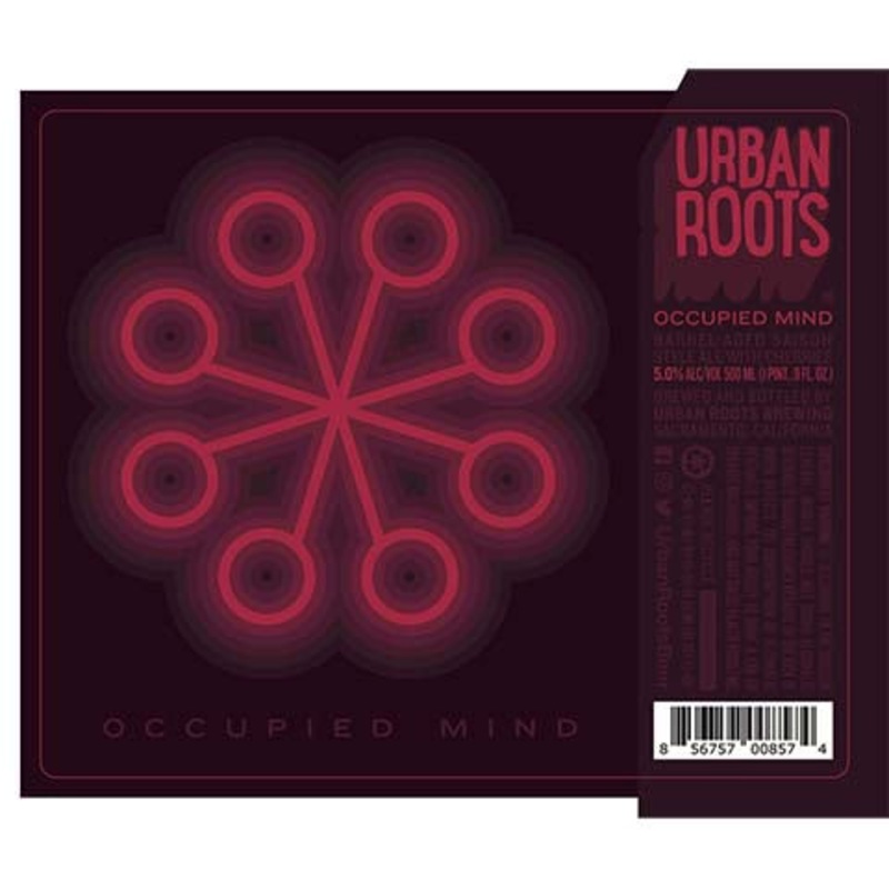 Urban Roots Occupied Mind Saison Ale 500ML BTL