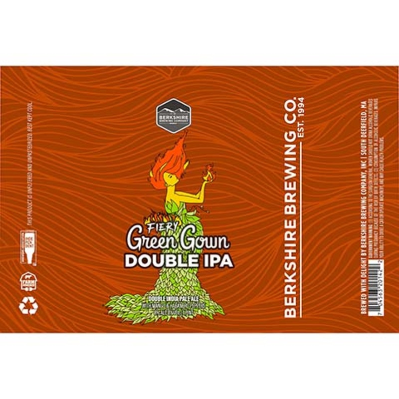 Berkshire Fiery Green Gown DIPA 16OZ SINGLE CAN