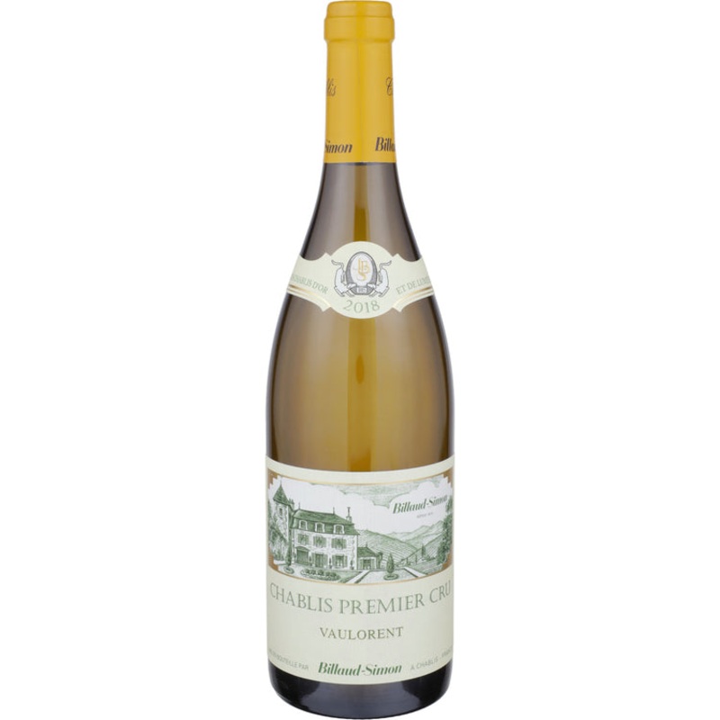 Billaud Simon Chablis Vaulorent Premier Cru 2018 750ML 750ML