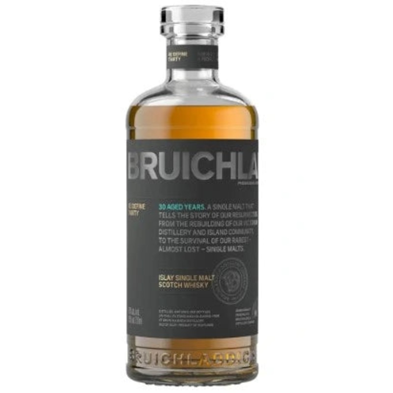 BRUICHLADDICH 30YR ISLAY SCOTCH WHISKY 700ML @ Sage Hill [1056148] 700 ml