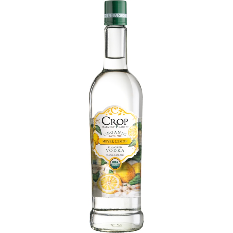Crop Organic Vodka Meyer Lemon 70 1L 1l Bottle