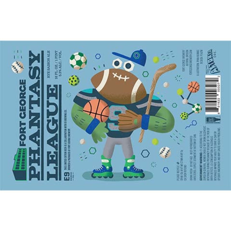 Fort George Phantasy League Rye Saison 16OZ SINGLE CAN