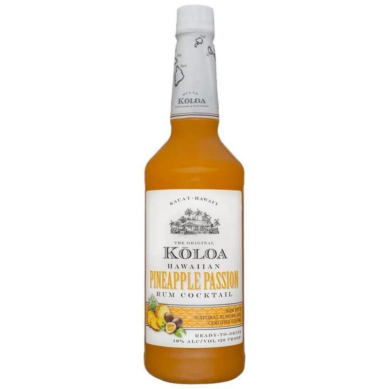Kloa Hawaiian Pineapple Passion Rum Cocktail 1 Liter