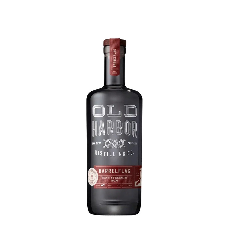 Old Harbor Barrelflag Navy Strength Rum 750mL