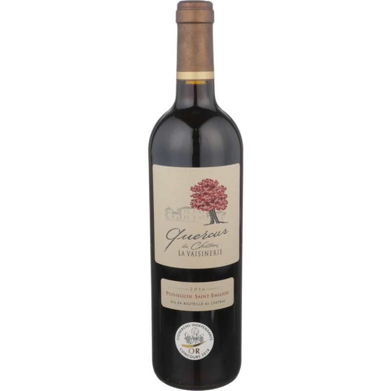 Quercus Du Chateau Vaisinerie Puisseguin Saint Emilion 2016 750ML 750ML