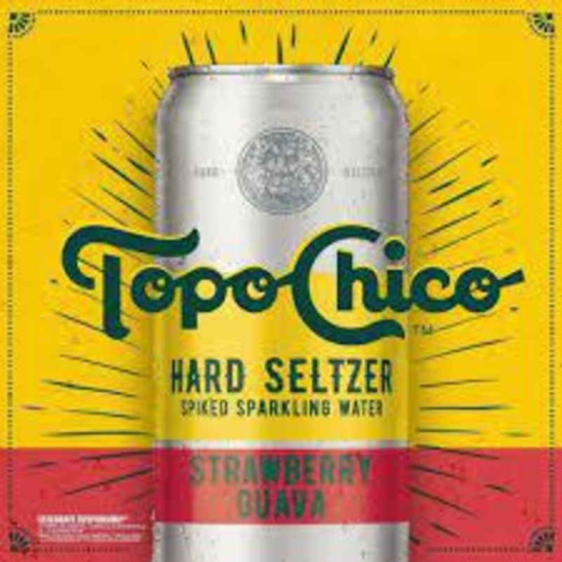 Seltzer TopoChico 12pk Strawberry Guava