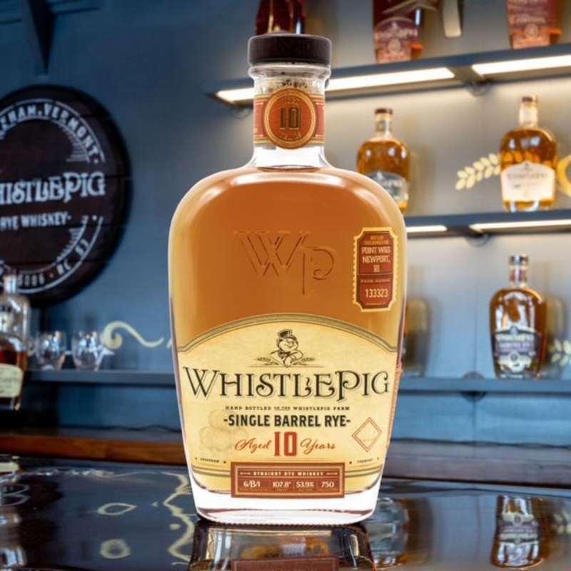 Whiskey Rye Whistle Pig 10yr ***Private PW&S Barrel***
