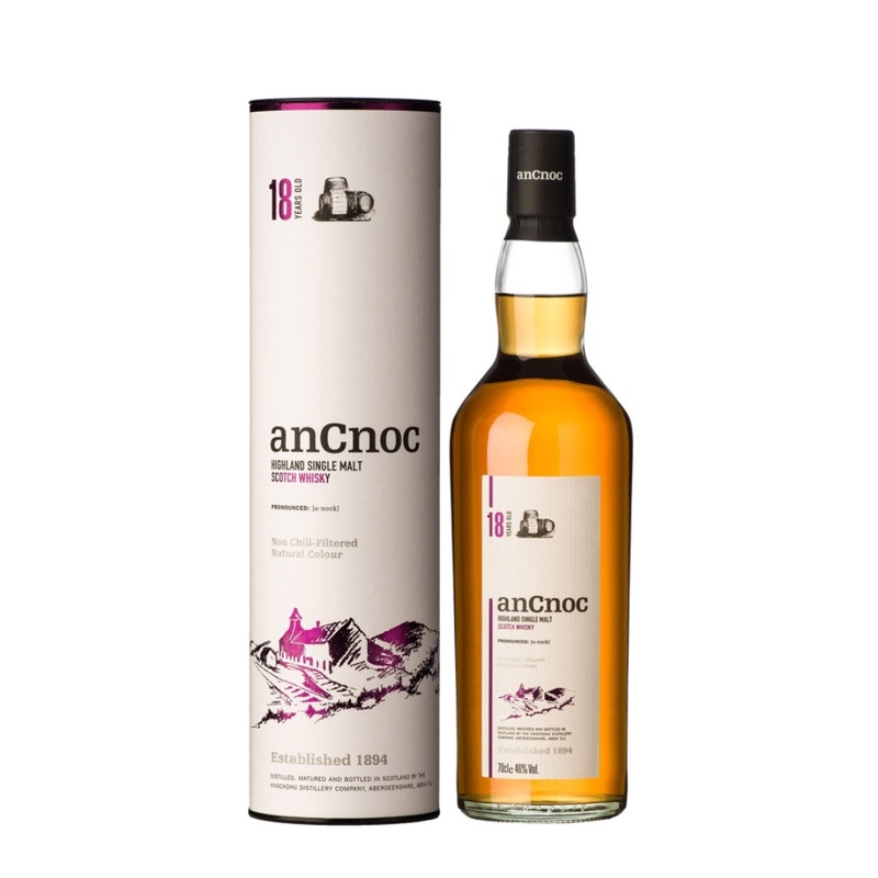 anCnoc 18yr Highland Single Malt Scotch Whisky 750mL