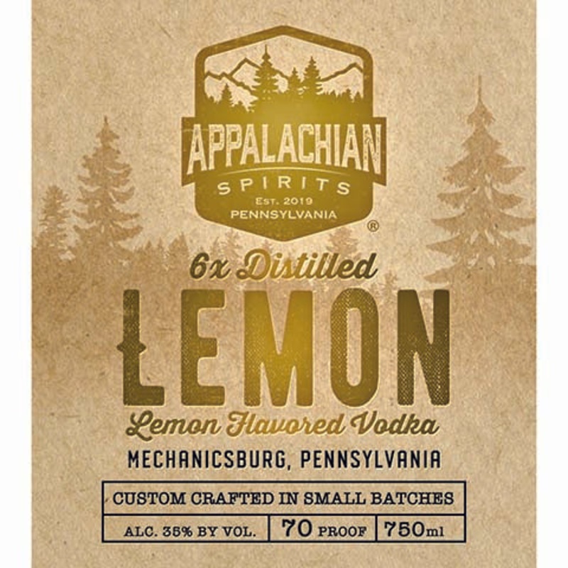 Appalachian Lemon Vodka 750ML BTL
