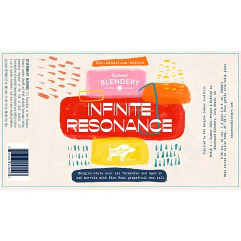 Beachwood Infinite Resonance Belgian Sour Ale 500ML BTL