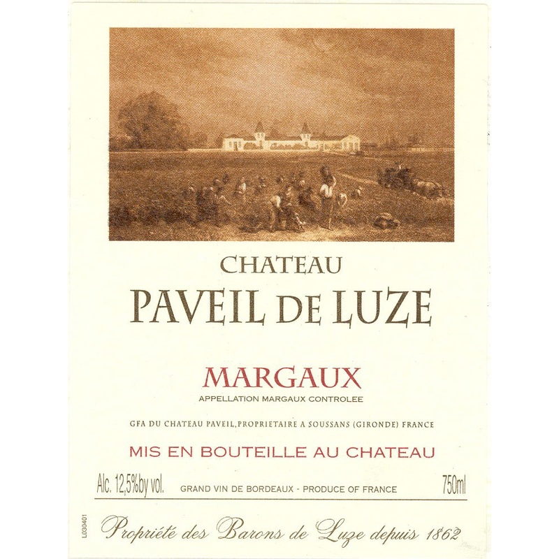CH PAVEIL DE LUZE 2018 375 mL