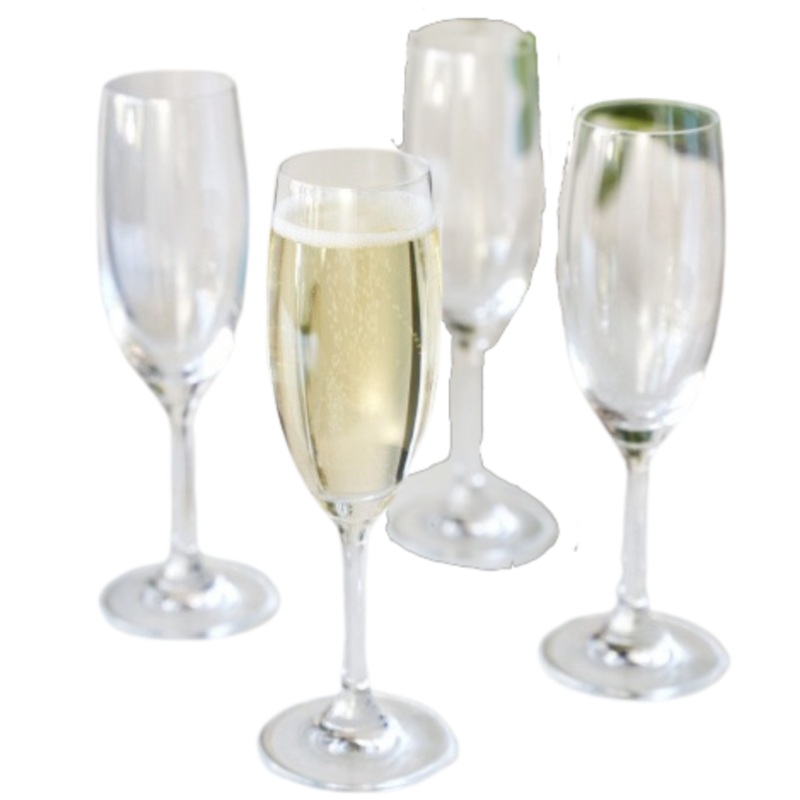 Cuve Champagne Flutes [4-pack]