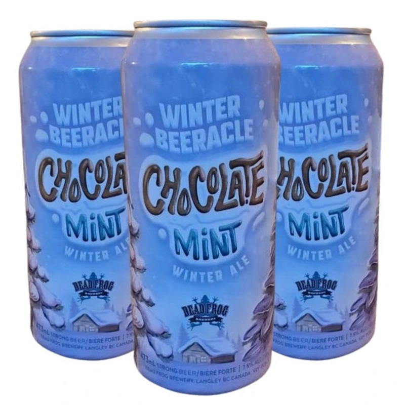 DEAD FROG CHOCOLATE MINT WINTER BEERACLE 473ML 4PK CAN @ Kelowna [1055184] 1892 ml