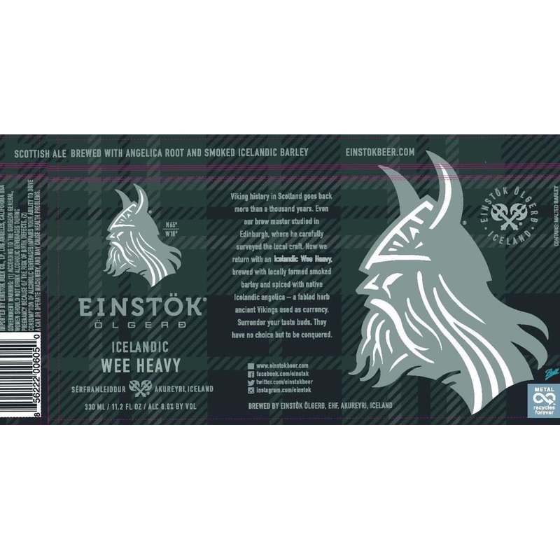 EINSTOK ICELANDIC WEE HEAVY 4/6PK CANS 11.2 oz (24 Pack)