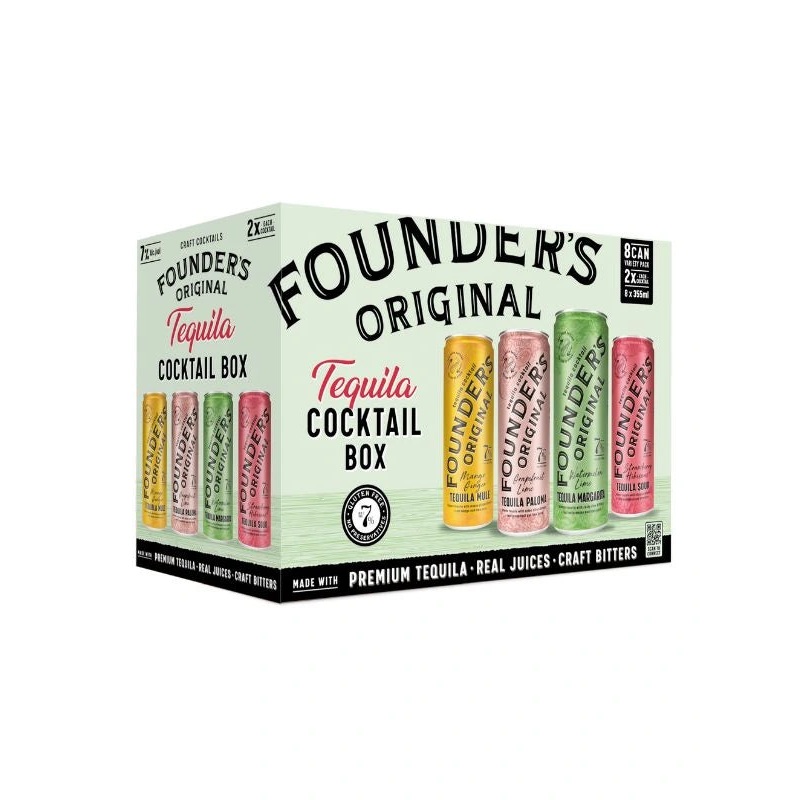 FOUNDERS ORIGINAL TEQUILA COCKTAIL BOX 355ML 8PK CAN @ Signal Hill [1055404] 2840 ml