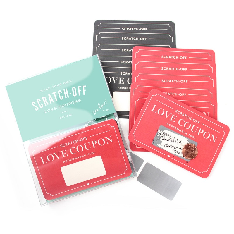 Inklings Paperie: Scratch Off Love Coupons