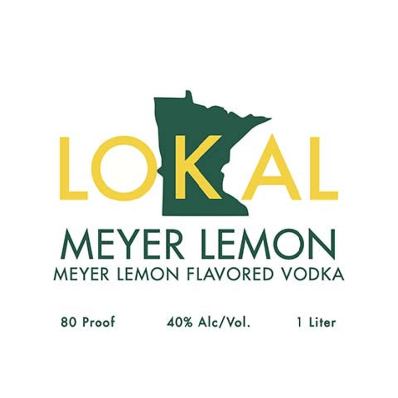 Lokal Meyer Lemon Vodka 1L BTL