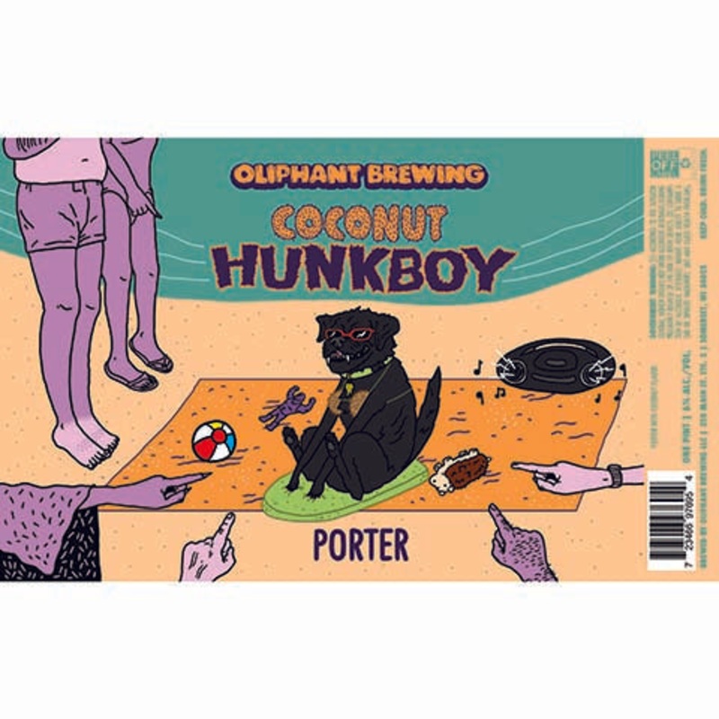 Oliphant Coconut Hunkboy Porter 16OZ SINGLE CAN