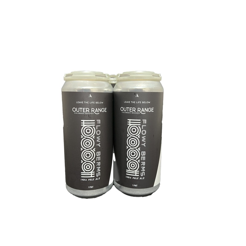Outer Range Flowy Berms IPA 4 Pack Cans