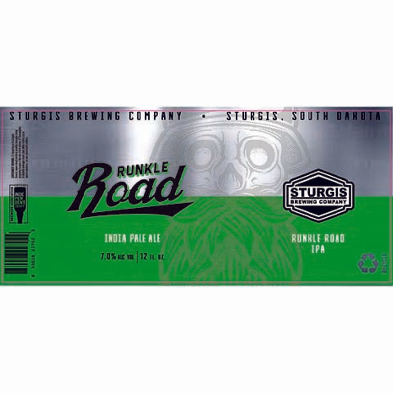 Sturgis Runkle Road IPA 12OZ SINGLE CAN