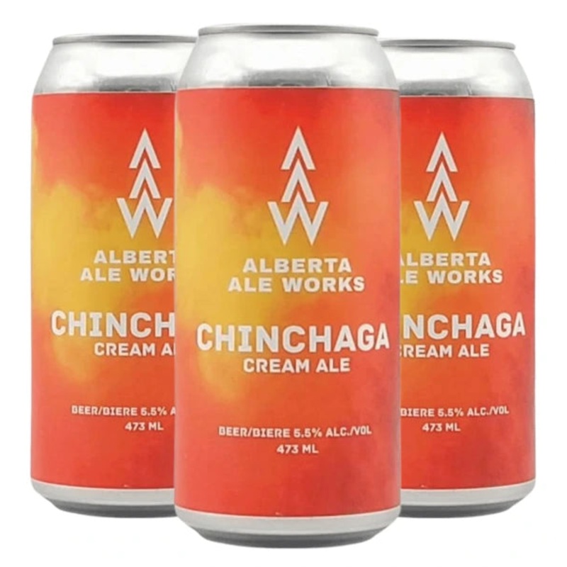 ALBERTA ALE WORKS CHINCHAGA CREAM ALE 473ML 4PK CAN @ Township [1048271] 1892 ml