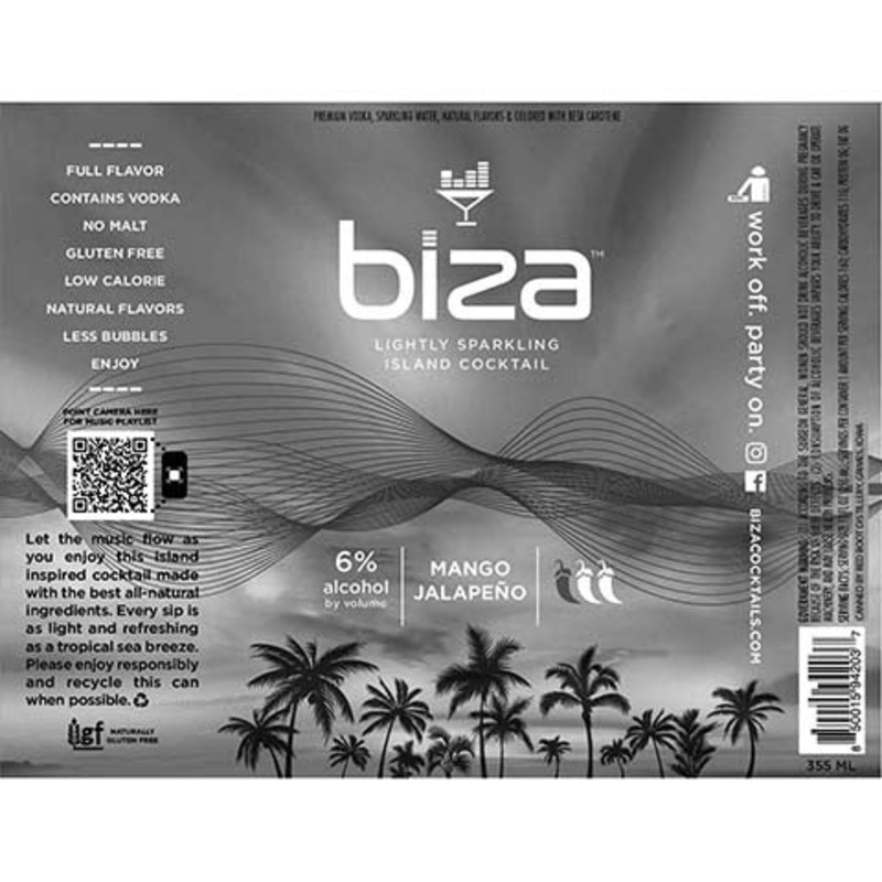 Biza Mango Jalapeno 355ML CAN