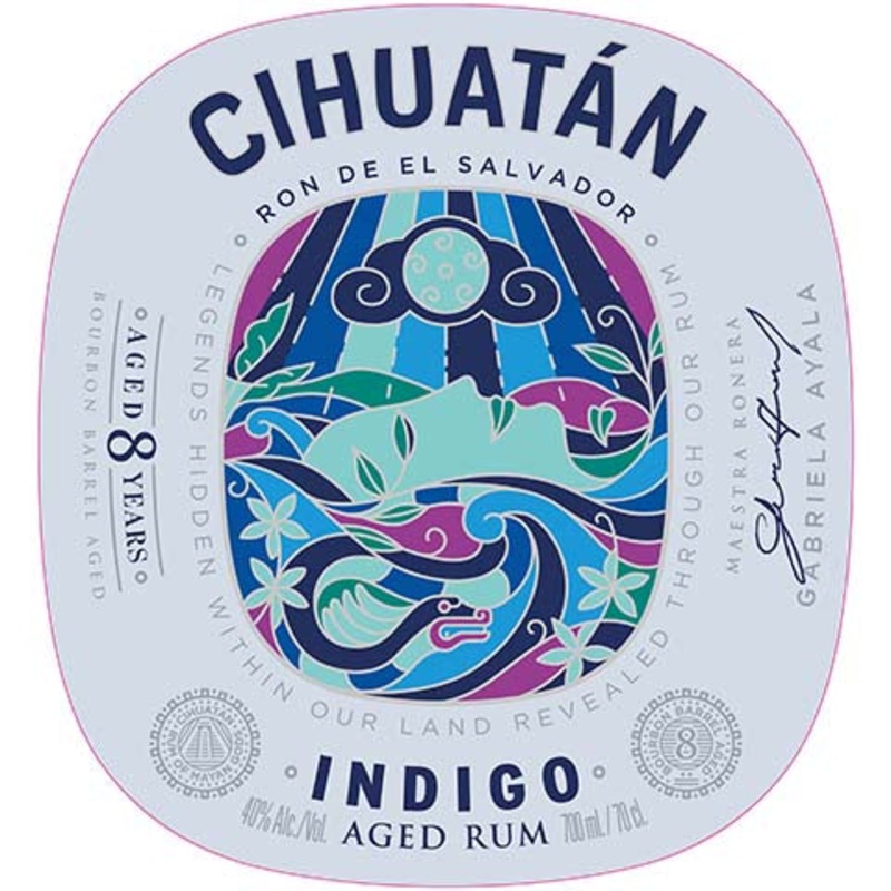 Cihuatan Indigo Aged Rum 700ML BTL