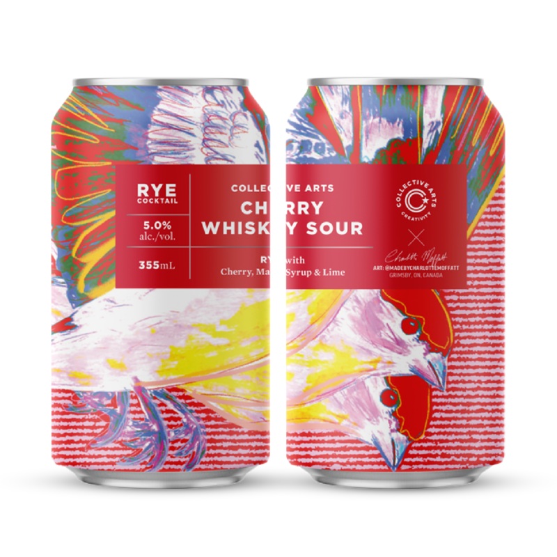 COLLECTIVE ARTS CHERRY WHISKY 4 CANS