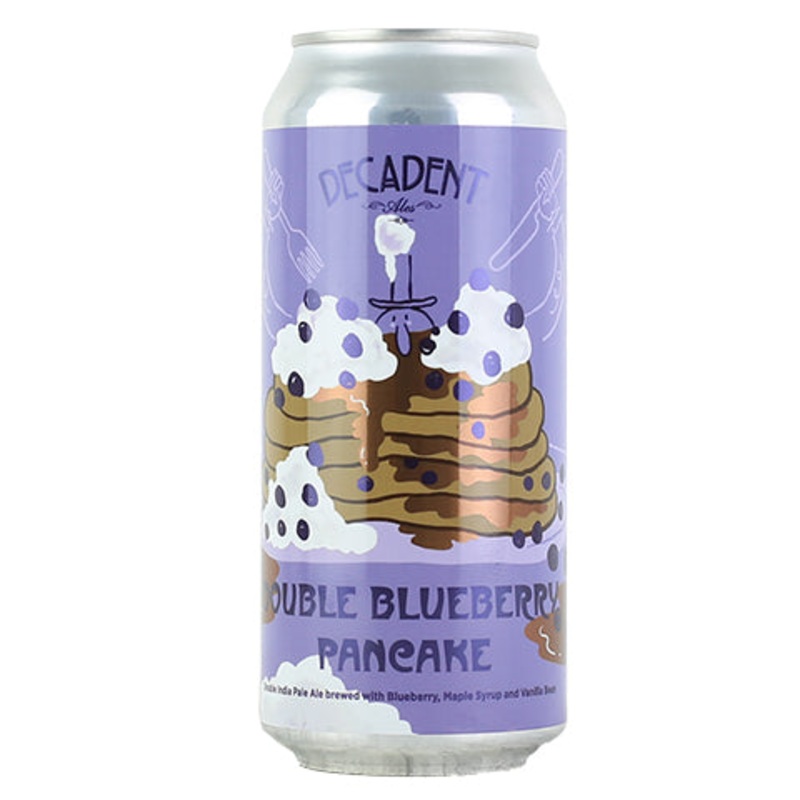 Decadent Double Blueberry Pancake DIPA 16OZ SINGLE CAN