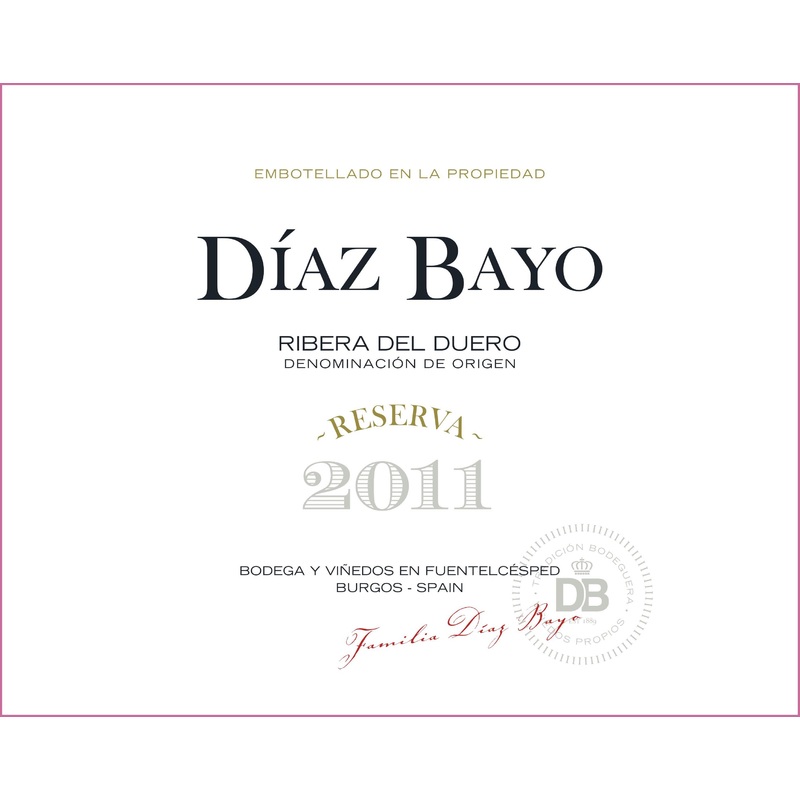 DIAZ BAYO RESERVA 2015 750 mL
