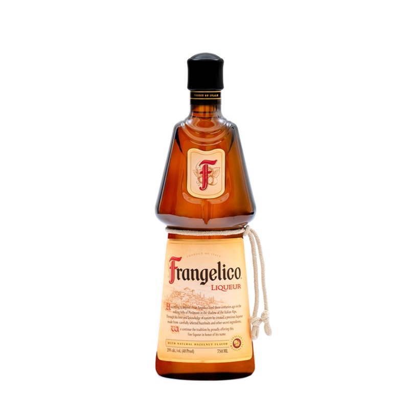 FRANGELICO HAZELNUT LIQUEUR 40 750ML 750ML