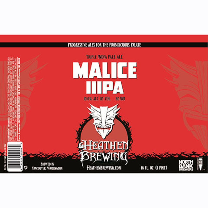 Heathen Malice TIPA 16OZ SINGLE CAN