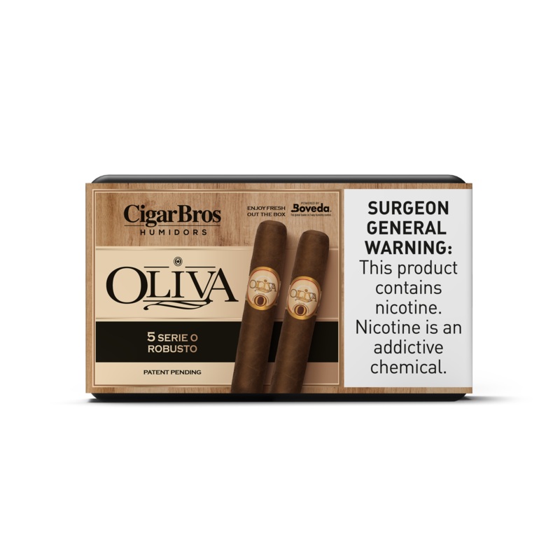 Oliva Serie O by CigarBros 5ct Oliva Serie O Robusto + 5% Discount + FREE Humidor