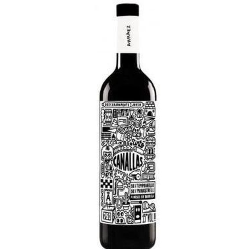 Red Wine Bodegas Arraez Canallas Tinto