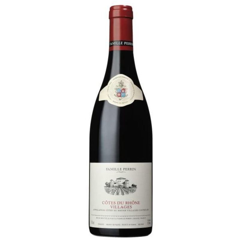 Red Wine Famille Perrin 2021 Cotes Du Rhone Villages