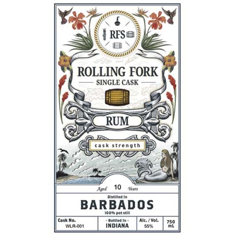 Rolling Fork Barbados Rum 750ML BTL