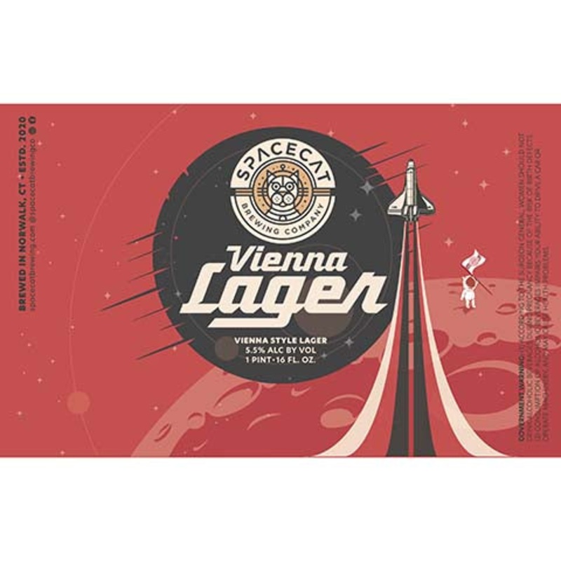 Spacecat Vienna Lager 16OZ SINGLE CAN