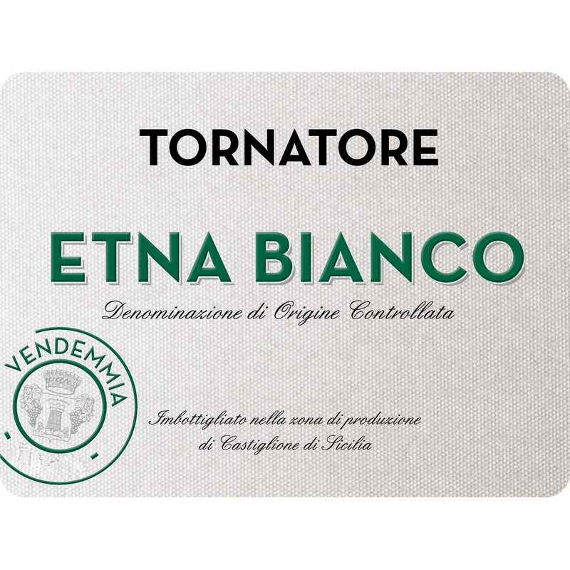 TORNATORE ETNA BIANCO 2021 750 mL