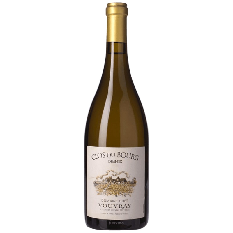 White Wine Huet Vouvray Demi-Sec Clos Du Bourg