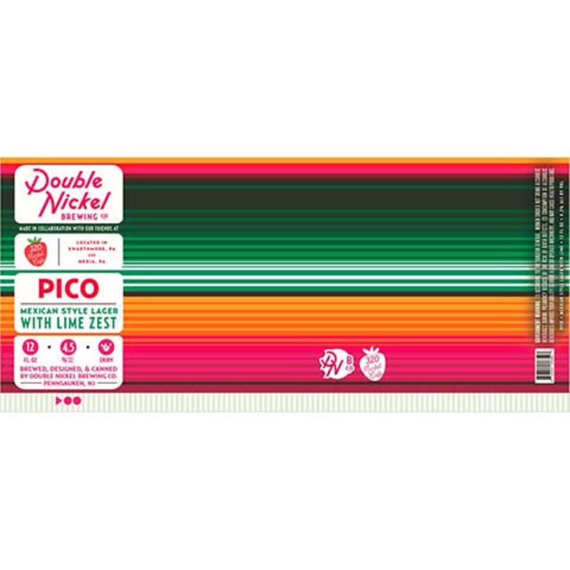 Double Nickel Pico Mexican Lager 16OZ SINGLE CAN