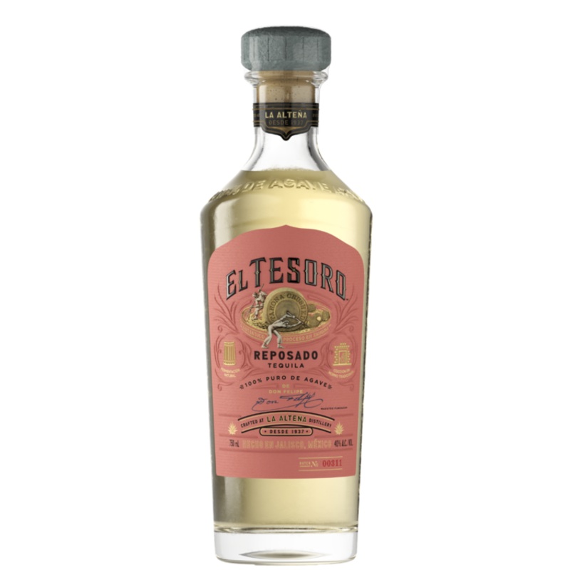 EL TESORO TEQUILA REPOSADO 80 750ML 750ML