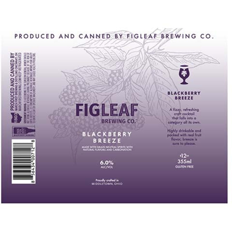 Figleaf Blackberry Breeze 12OZ SINGLE CAN