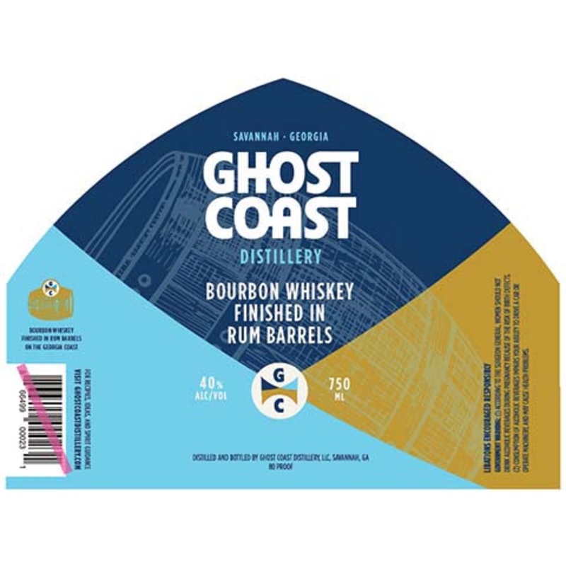 Ghost Coast Bourbon Whiskey 750ML BTL